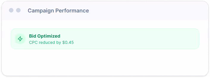 Real-time Adjustments